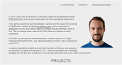 Desktop Screenshot of florianmilz.com